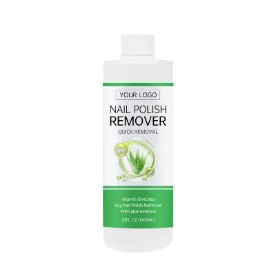 Private Label 1000ml Gel Nail Polish Remover Liquid with Vitamin E Nourishing Care Nail Glue Polish Remover Nail Remover
