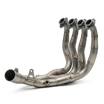 CQHZJ Full Titanium Exhaust Header 60mm Slip on Pipe for BMW S1000XR M1000R 2019-2025
