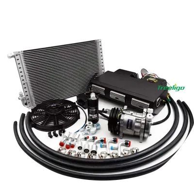12v/24v Bus Universal Underdash Repair Kit Auto Ac Condition Evaporator Compressor Condenser Unit Rv air