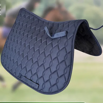 Classic Contour Single Weave Felt Breathable Lining Saddle Pad Equestrian Jumping Western Horse Saddle Pad