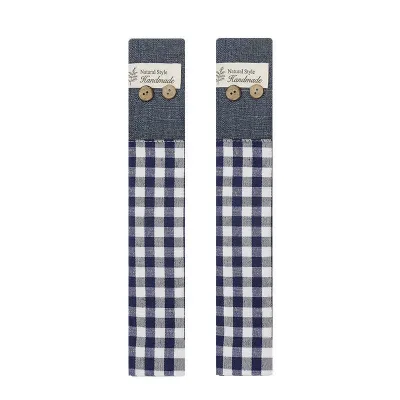 Handmade Fabric Refrigerator Handle Gloves Thickened Warm Extended Door Handle Gloves Pull Handle Armrest Protectors