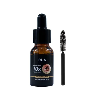 RUA Wholesale OEM & ODM Eyelash Growth Serum Extension Enhancer Nourishing Lengthening Volume Increase Dense Lash Oil Treatment