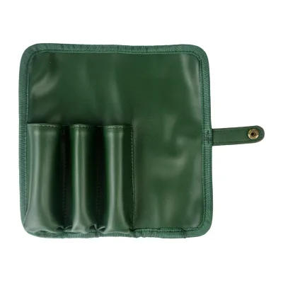 Hot Selling Unique Design Personalized Pu Leather Cigar Case Travel Portable Carry Three Holder Cigar Case Bag