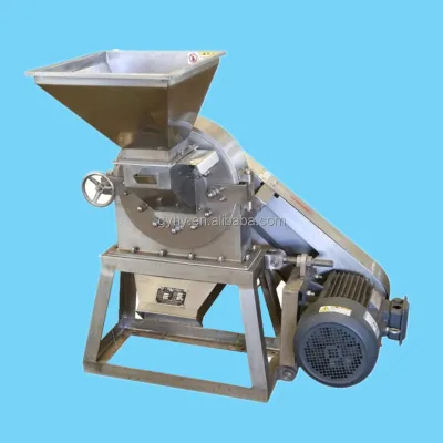 Low Noise Soybean Meal Grinder Crusher Rice Flour Pulverizer Ginger Crusher Machine