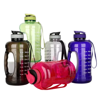 Large Capacity 2.2L Leak-Proof Sports Water Bottle with Handle Eco-Friendly for Gym & Camping