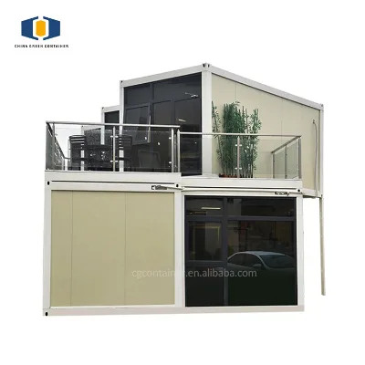 CGCH Modular Shipping Container Home 40 Feet Flat Pack Modern Prefabricated Houses Plans Small Homes Containers
