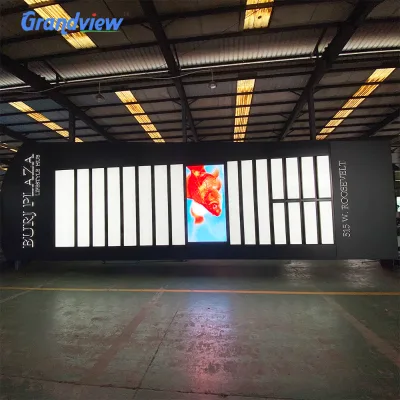 Custom Mental Free Standing Pylon Sign Free Standing Parking Pylon Signage Pylon Signs Outdoor Metal Backlit Letter Sign Board