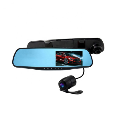 Full hd 1080p 4.3 Inch Fhd 1080p Driver Recorder 360 Degree Car Dvr Mirror