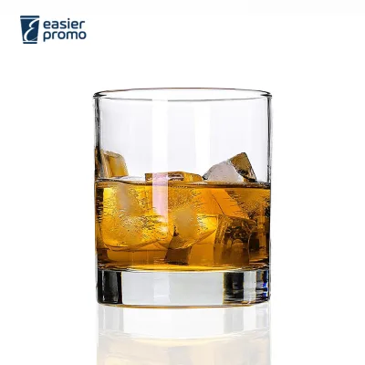 Custom logo Engraved Luxury Double Old Fashioned Whiskey Glass Tumbler