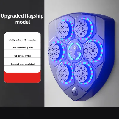 Custom logo Low Moq Home Gym Fitness Boxing Device Wall Target Fcc Ce Certification Music Boxing Machine