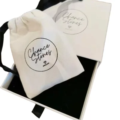 Custom Jewelry Packaging Box Paper Jewelry Packaging Pouch Jewelry Packaging Box and Bag