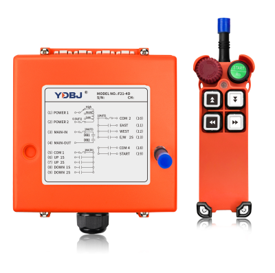 F21-4D Free Accessories 4-channel Two-speed Anti-jamming Crane Wireless Remote Control Intelligent Industrial Radio