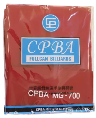 CPBA MG-700 Classic Premium Wool/Nylon/Polyester Blue Pool/Snooker Billiard Cloth 1/2 Cue Box Type
