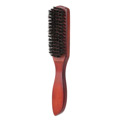 Natural Boar Bristle Wooden Handle Hair Brush