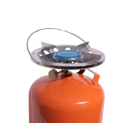 5KG Hexagonal Valve Gas Stove Kitchen Supplies Gas Tank Portable 12L Steel LPG Trending Products Low Price Gas Chulha Stove