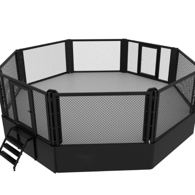 New Arrival Mma Cage Elevated Section La Lutte En Cage Ring MMA Home Mma Cage