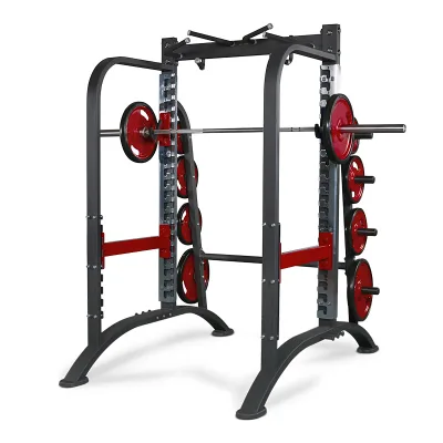 Commercial Fitness Equipment Multifunctional Weightlifting Half-frame Squat Rack Machine