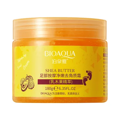 Beauty Foot Massage Skin Care Moisturizing Exfoliating Scrub Foot Massage Gel Cream Hydrating Shea Butter Cleaning Foot Care