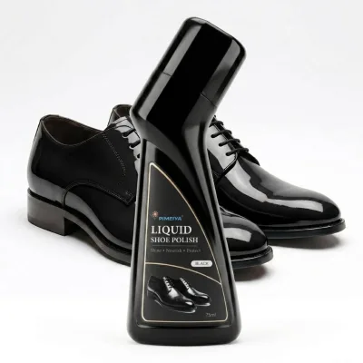 Liquid Shoe Polish High Shine Polish 75ml Restores Color Covers Scuffs for Leather Shoes Boots Available Black Brown Neutral