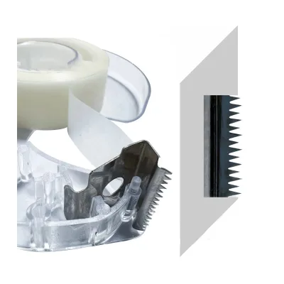 Carton Sealer Tape Gun Manual Tape Dispenser 0.3mm Thickness PP Cutter Machine Blade for Cartons