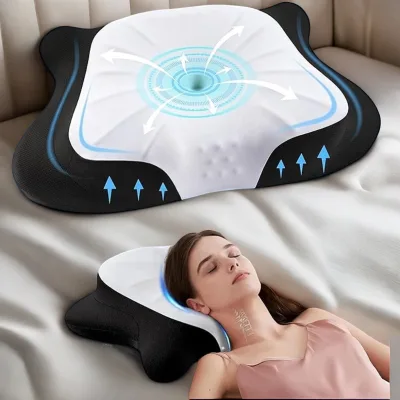 Accept Customization Cute Panda Pillow Memory Foam Pillow for Sleeping Comfortably