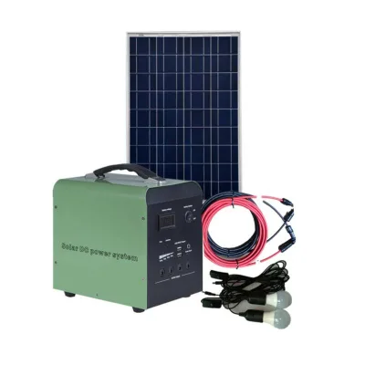 10W DC Portable Solar System Solar Generator Panels Cables for Mobile Phone and Led Light Bulb