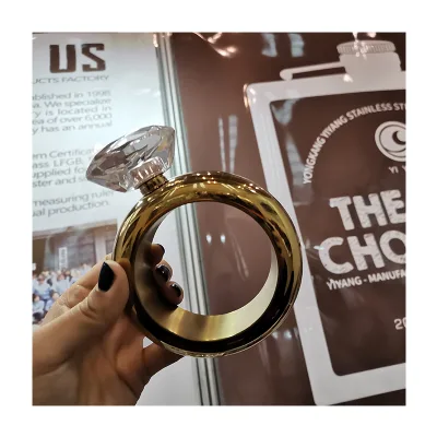 Hot Selling 3.5oz Color Stainless Steel Bracelet Bangle Hip Flask for Women Use
