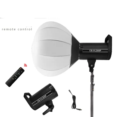 Brightness 200W Portable Indoor and Outdoor Dual-purpose Photography Continuous StudioVideo Light with stand foryoutube Shooting