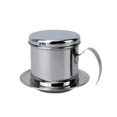 Coffee Drip Leaking Pot for Household 304 Stainless Steel Coffee Filter Coffee Brewing Pot Drip Leaking Pot
