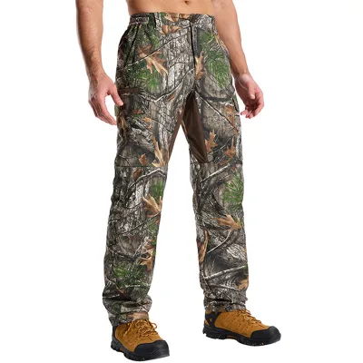 Camouflage Multi-Pocket Tactical Cargo Pants for Hunting Hiking & Outdoor Activities Durable & Breathable Thin Woven Techniques