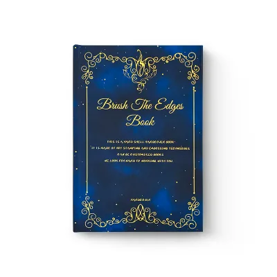 Customizable Educational Hardcover Adult Book Gold Foil Colorful Edges UV Printing PET Laminated Cover Offset Paper-Unique
