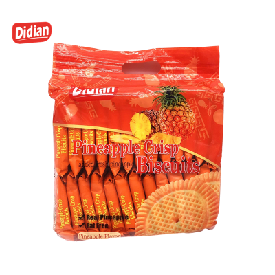 New Cheap Biscuits Gluten Free Sweet Cream Cookies Delicious Pineapple Crispy Biscuit and Cookies