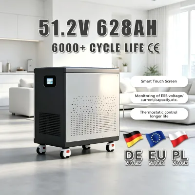 Dealer Discount EU Stock 32kWh 15kWh 16kWh 10kwh 5kWh 51.2V 628Ah 300Ah 314Ah 200Ah 100Ah Energy Storage Lifepo4 Battery Home