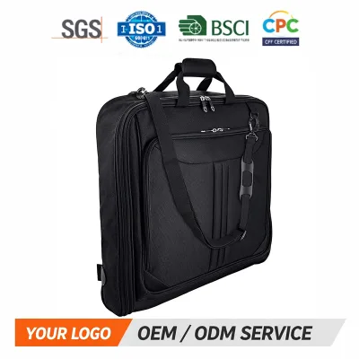 Foldable Large Capacity Garment Bag for Travel Carry-On Business Suit Bag Wrinkle-Free Design Water Resistant Durable Hanging