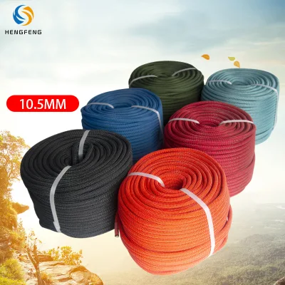 Wholesale Custom Braided Woven Nylon Rope High Quality Strong Waterproof Tree Climbing and Garment