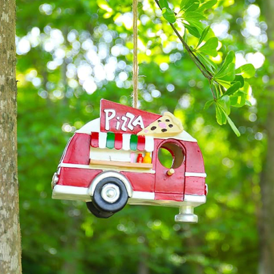 Bird House Hanging Camper Bird Houses Decorative Bird House for Home Garden Decor