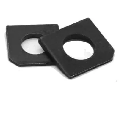 Good Quality OEM Customized Service Carbon Steel Black Oxide Square Taper Washers