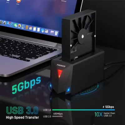 Hot selling single bay hard drive docking station sata usb 3.0 hdd dock