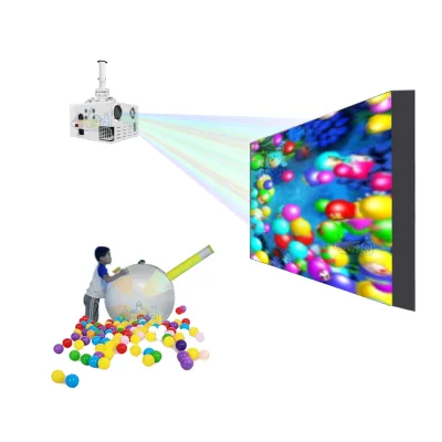 New Games Interactive Projection Indoor Floor AR Projector Interactive Game Sand Table Floor Interactive Football Game