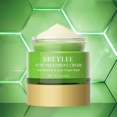 BREYLEE Private Label Tea Tree cream Dark Spot Removing Acne Pimple Skin Repair Face Cream