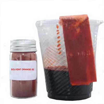 Plastic Dyeing Solvent Dyes Orange 62 Colorant