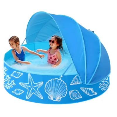 Kids Outdoor Swimming Pool with Canopy, Custom Size and Logo Available