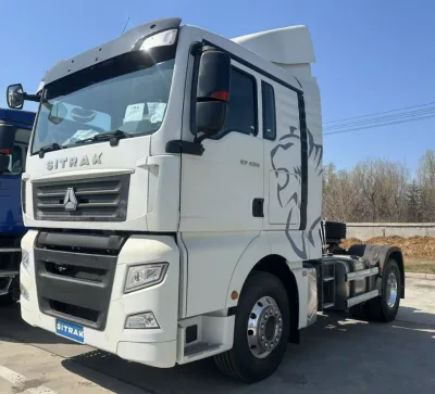 New SITRAK 4*2 430HP Tractor Head Truck Euro 3 Manual Transmission for Algeria