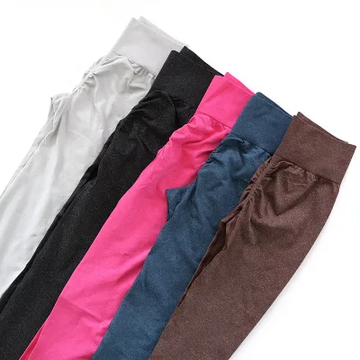 Butt Seamless Leggings Nylon Spandex Activewear Leggings Women Jogging Training Yoga Pants