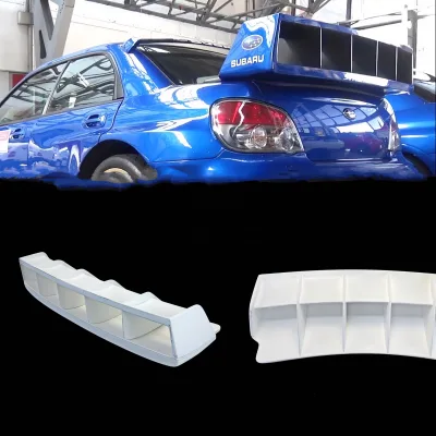 EPR B-GD-RS-WRC Fits for Subaru Impreza WRX GD Gen 7 8 9 Double Deck Rear Spoiler WRC Wing Fiber Glass