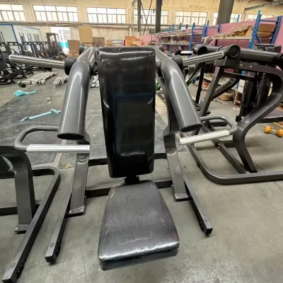 Commercial Selectorized Shoulder Press Machine Professional Weight Stack Strength Equipment for Deltoids Triceps Training