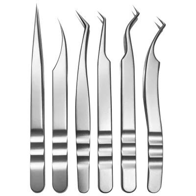 Stainless Steel Heat Treatment Type Curling Eyelash Pliers-Highly Precise Multi-functional Split and Grafting Eyelash Pliers