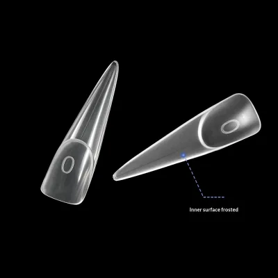 Manicure Practice Hand Nail Art Training Plastic Acrylic Nail Forms Model Smart French Dual Forms Tips