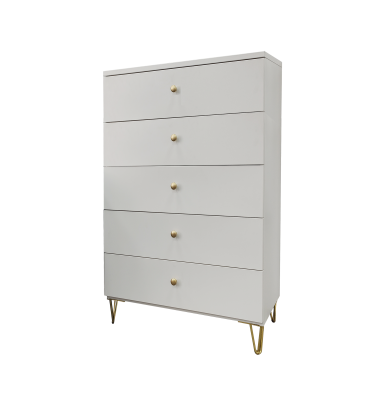 Home Living Room Bedroom Dresser Drawers Modern Fashion White