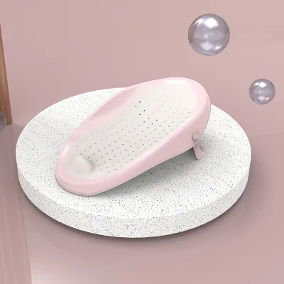 Gica Newborn Baby  Folding Bath Mat Comfortable Baby Bath Holder Safety Shower Chair